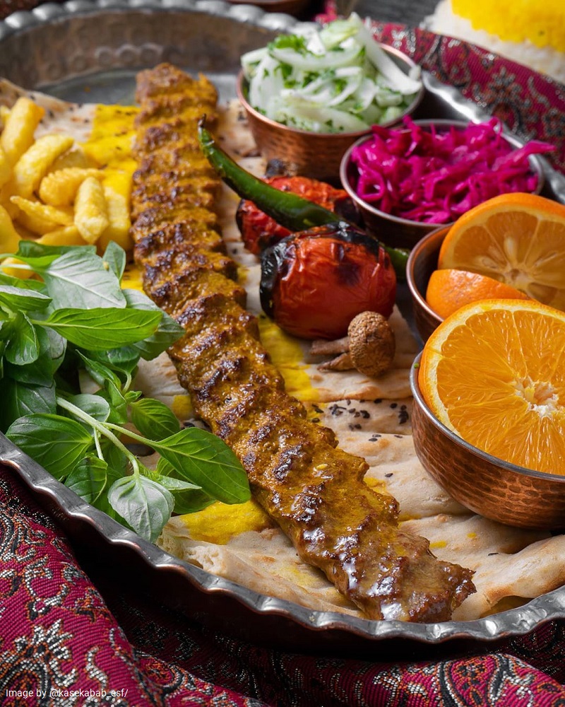 İranın çox sevilən dadlı Kubide kababı